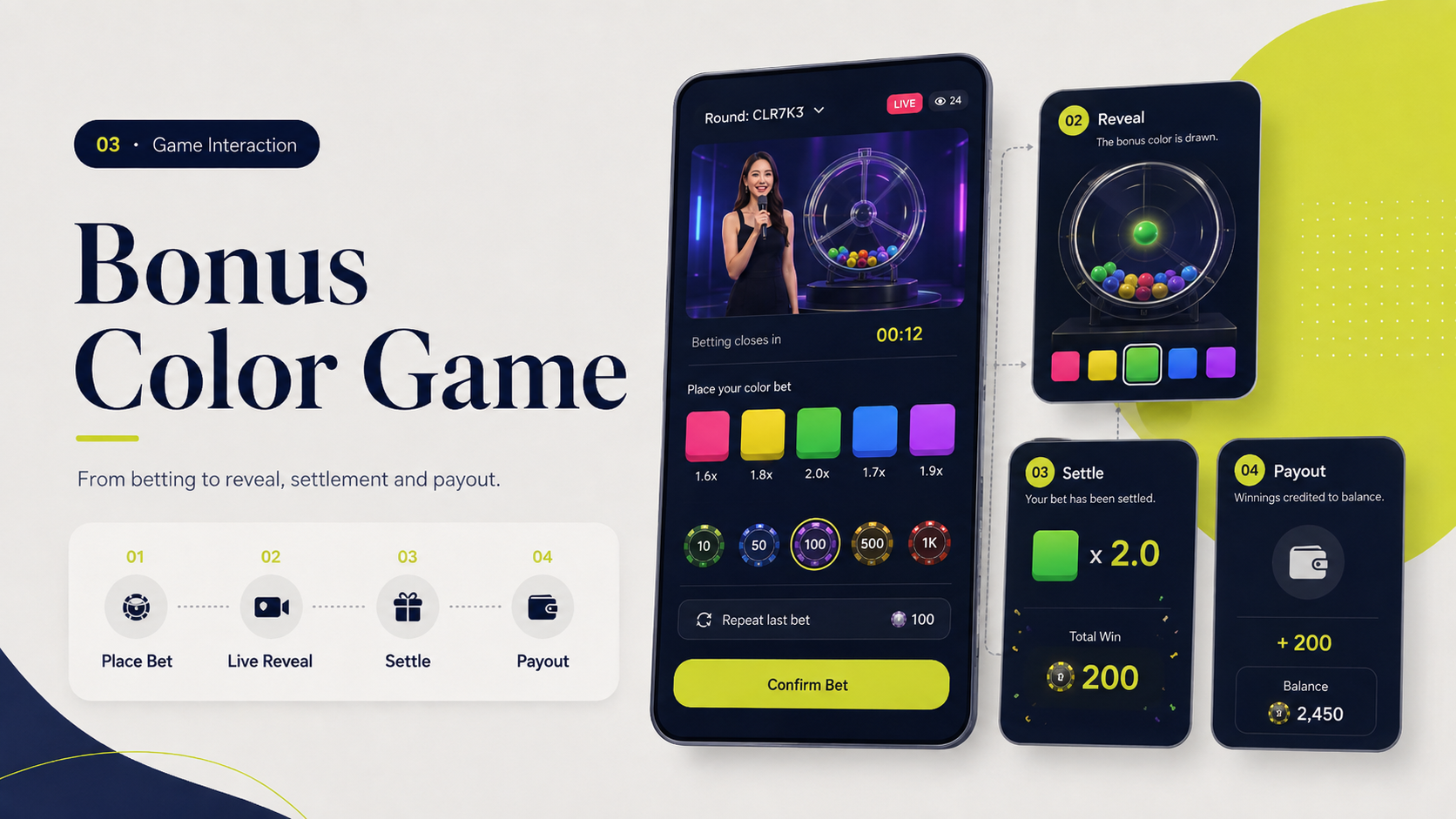 Bonus Color Game